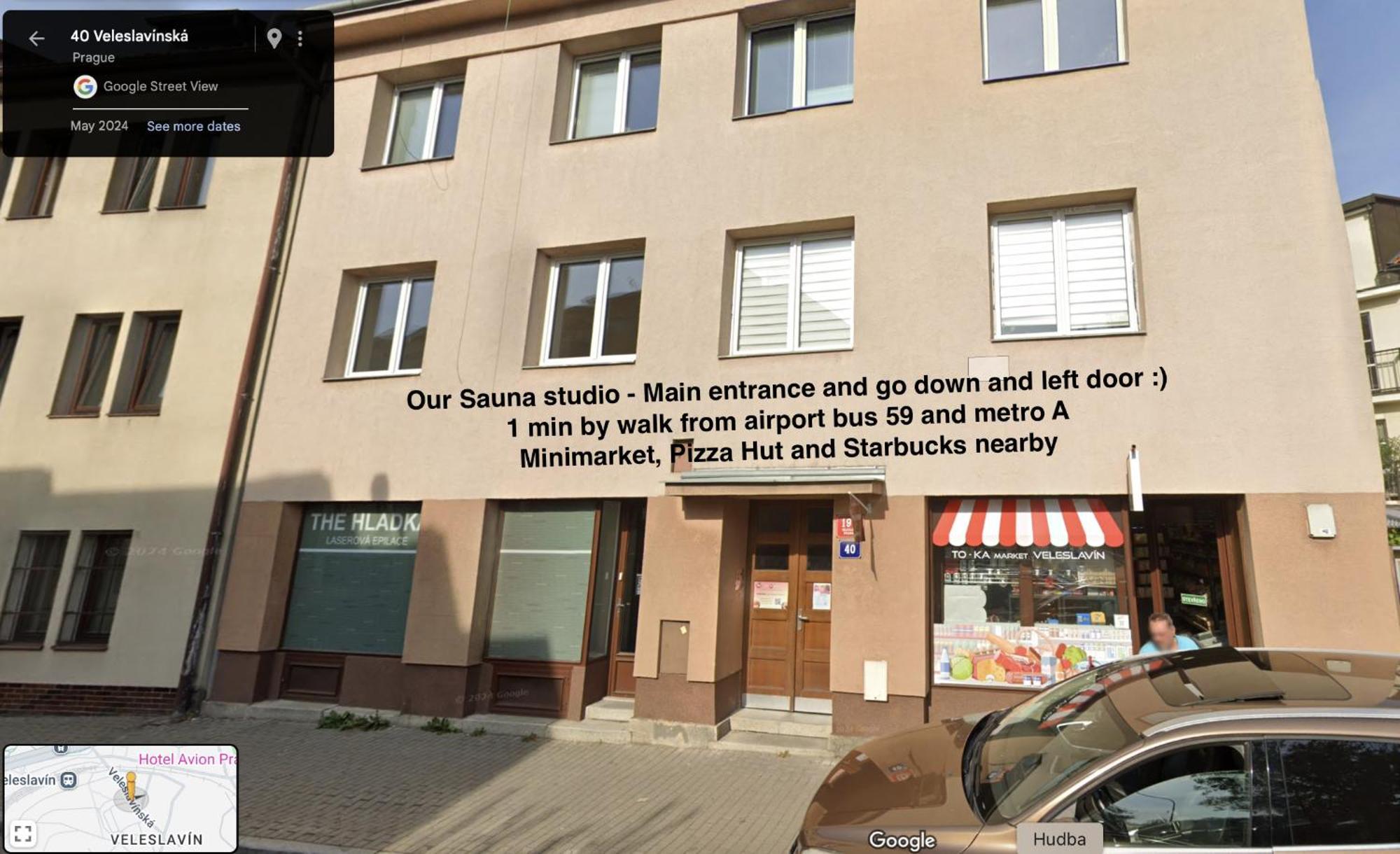Sauna Studio Near Centre/Airport Prague Luaran gambar